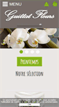 Mobile Screenshot of guittat-fleurs.com